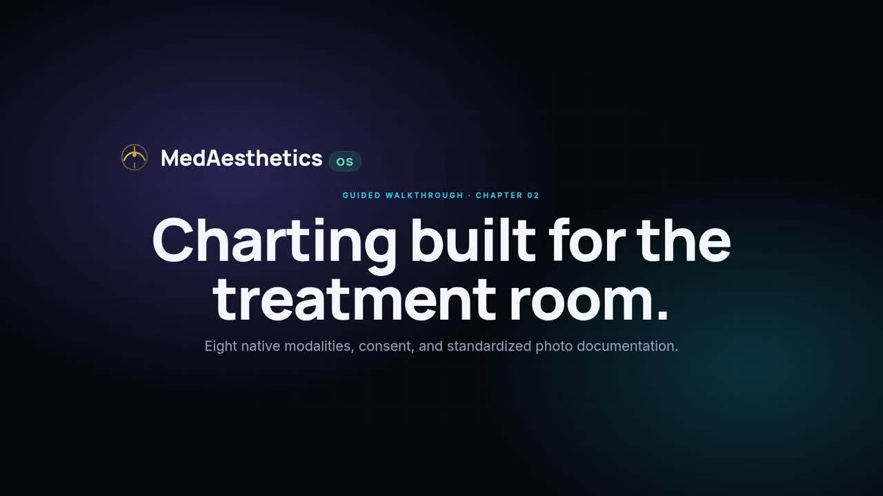 Chapter 2: Charting built for the treatment room